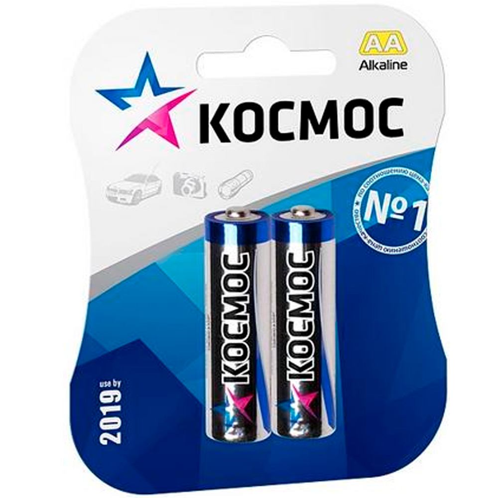 Элемент питания KOCLR62BL  LR 6 Космос 2xBL  /цена за упак/