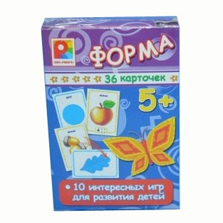 Игра с карточками Форма