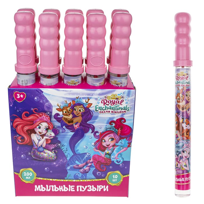 Мыльные пузыри Т22288 Enchantimals колба 200 мл 1toy