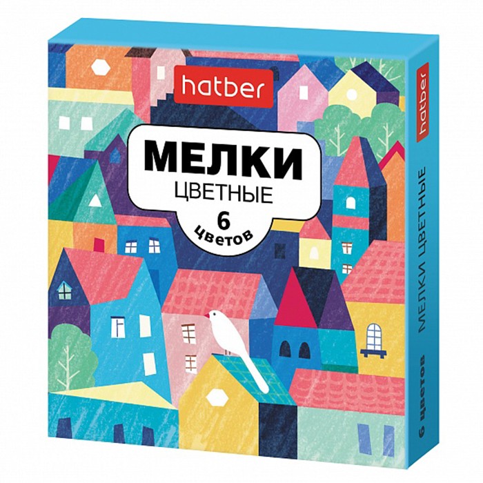 Мел цветной 6шт Городок ML_072695 Hatber