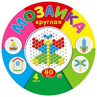 Мозаика круглая 80 эл. М-5655