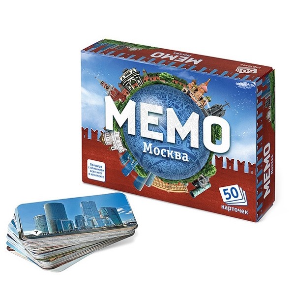 Игра Мемо Москва 7205