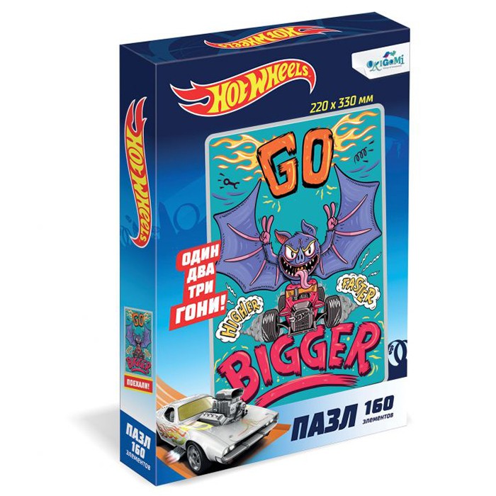 Пазл 160 Hot Wheels.Только вперед!.05973