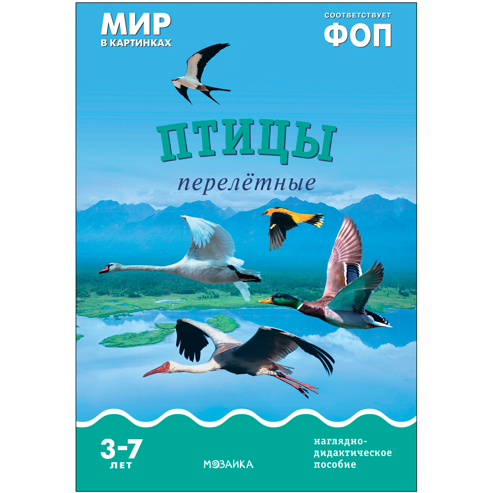 Книга 978-5-43151-507-1 Мир в картинках. Птицы перелетные