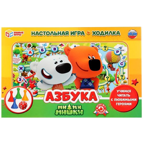 Настольная игра Умка Азбука МиМиМишки.Ходилка 4690590182659